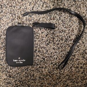 Kate Spade Black Key & Card Holder